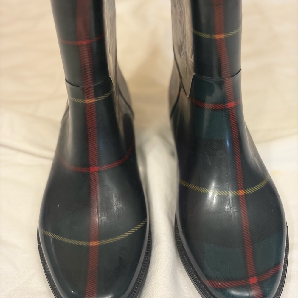 Polo by Ralph Lauren Dark Plaid Winter Boots